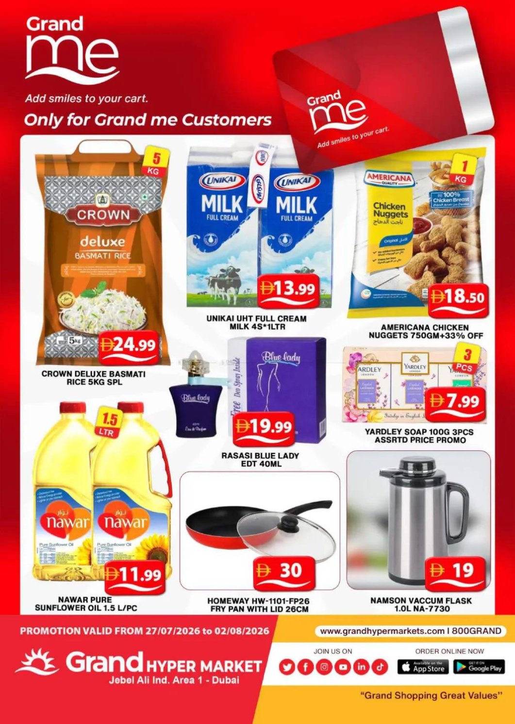 Grand Me Deals - Grand Hypermarket Jebel Ali