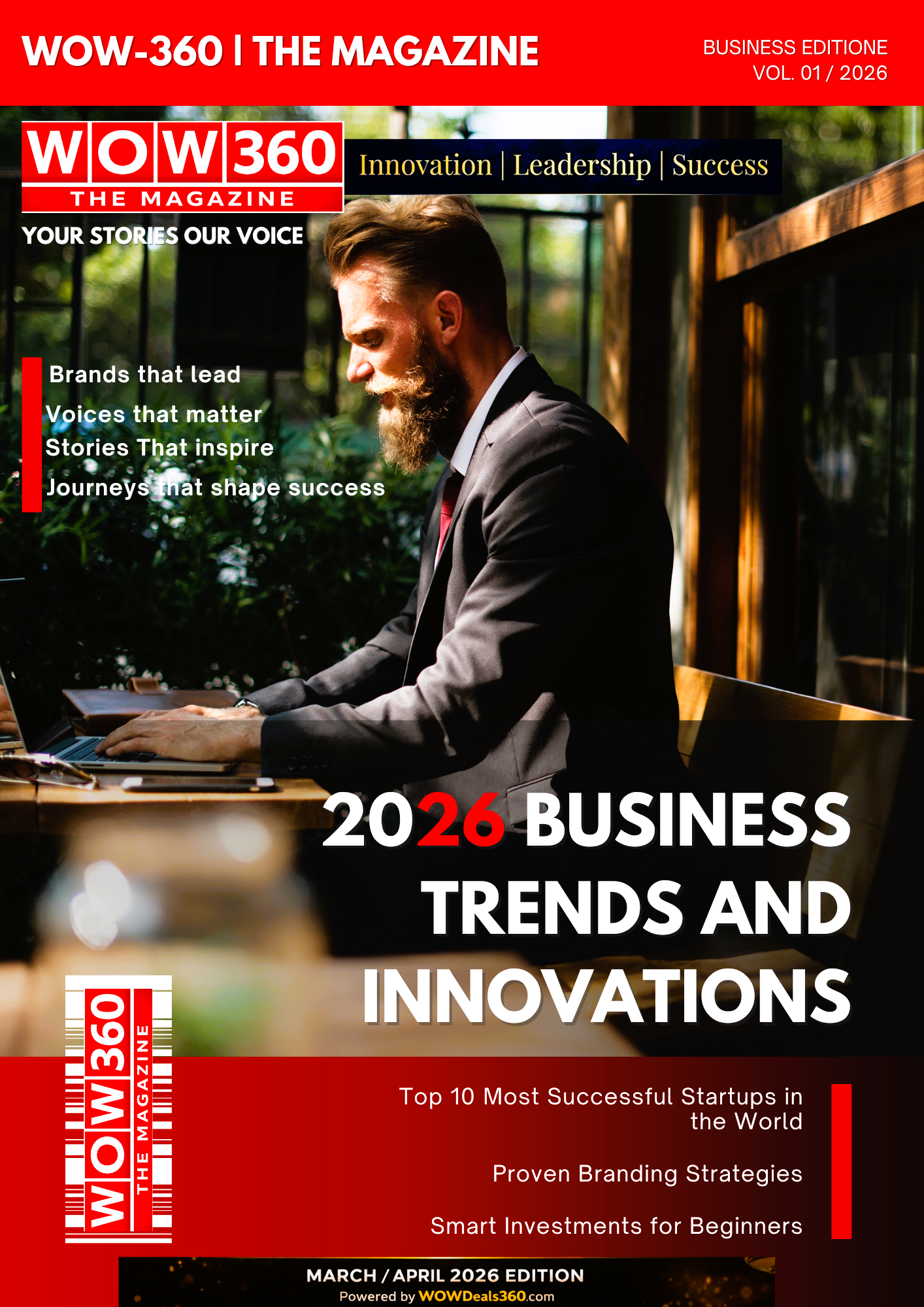 WOW Magazine June 2026 | Inspiring Stories, Business Insights & Global Perspectives