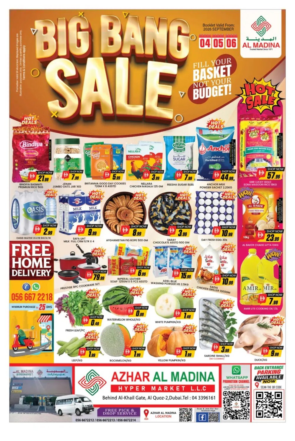 Big Bang Sale - Azhar Al Madina Hypermarket, Dubai