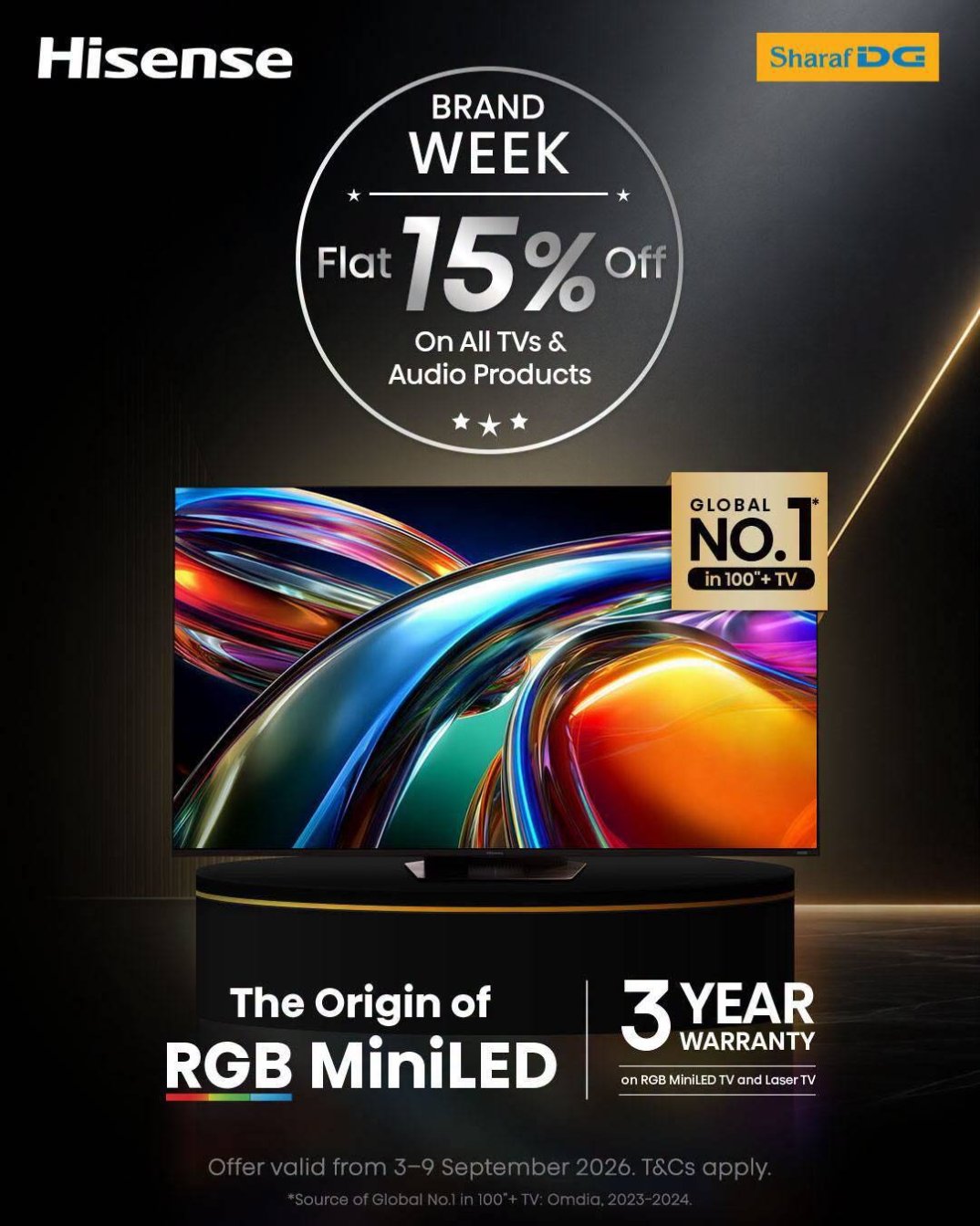 Brand Week Flat 15% Off