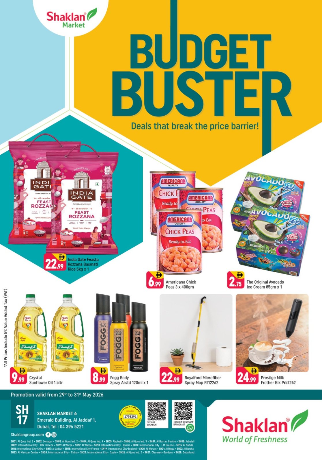 Budget Buster - Al Jaddaf 1, Dubai
