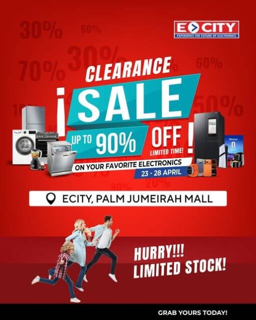 Clearance Sale - Dubai