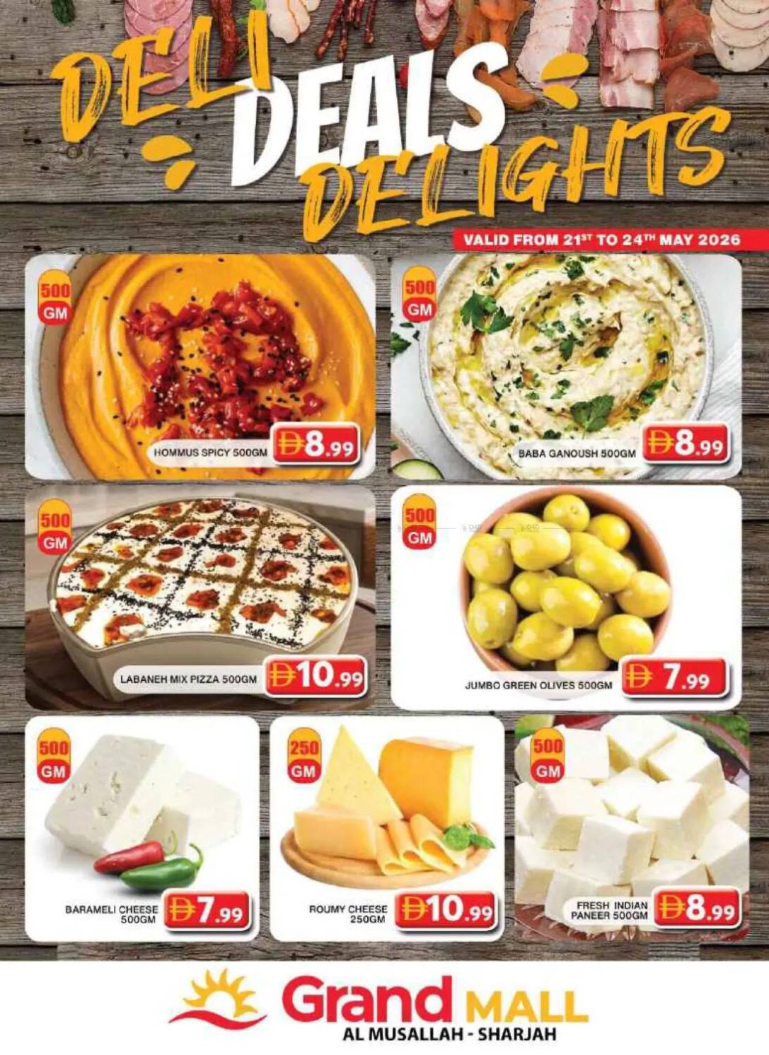 Deli Deals Delights - Grand Mall Sharjah