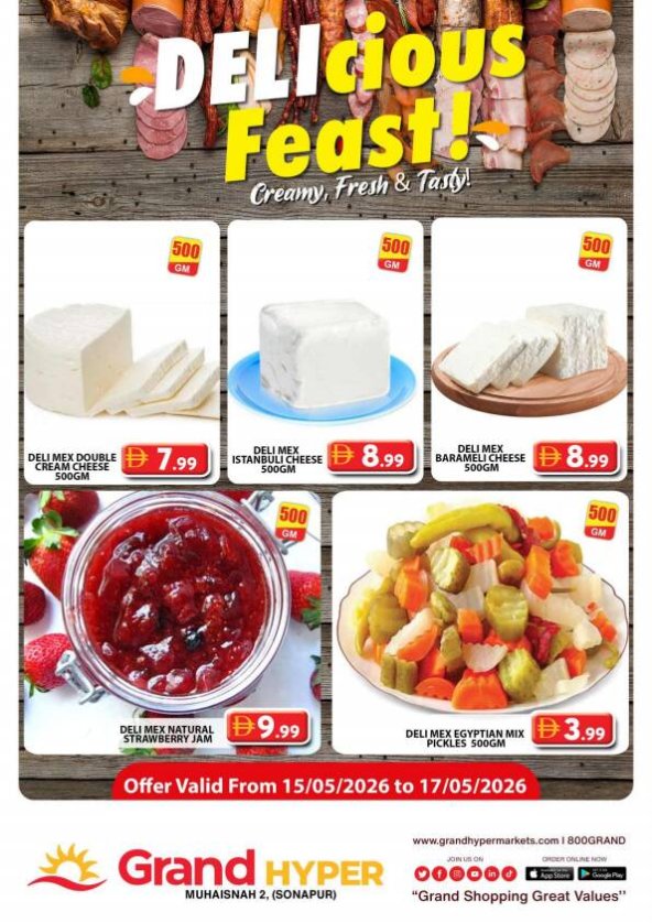 Delicious Feast - Grand Hyper Muhaisnah