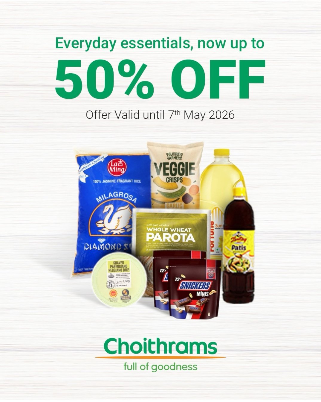 Everyday Essentials Now Up To 50% OFF