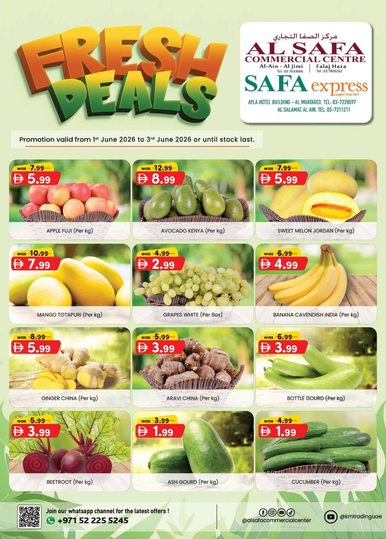 Fresh Deals - Al Safa & Safa Express, Al Ain