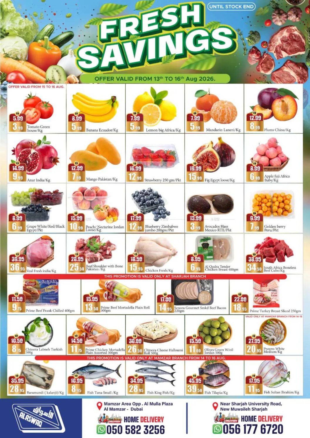 Fresh Savings - Dubai & Sharjah