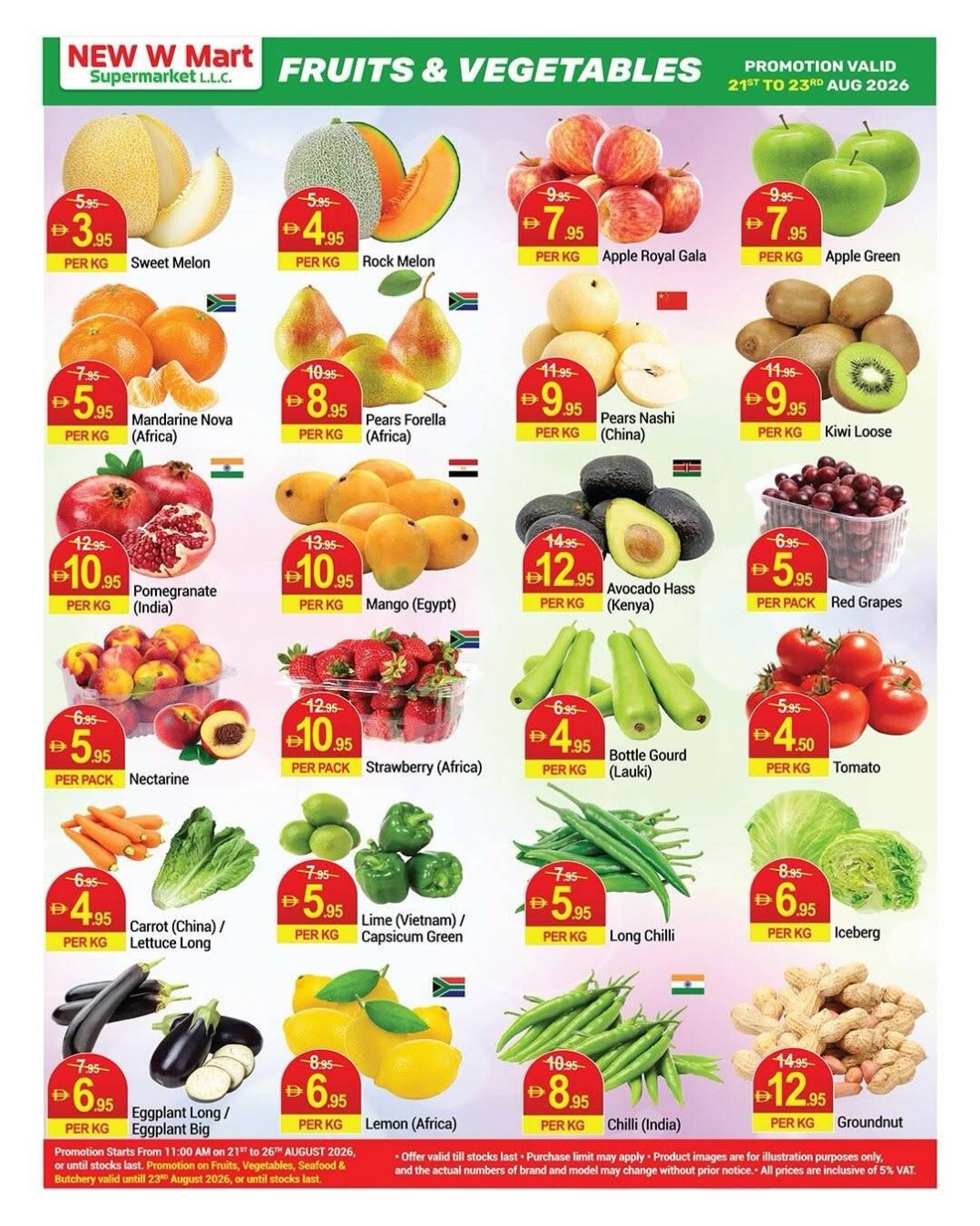 Fruits & Vegetables Deals