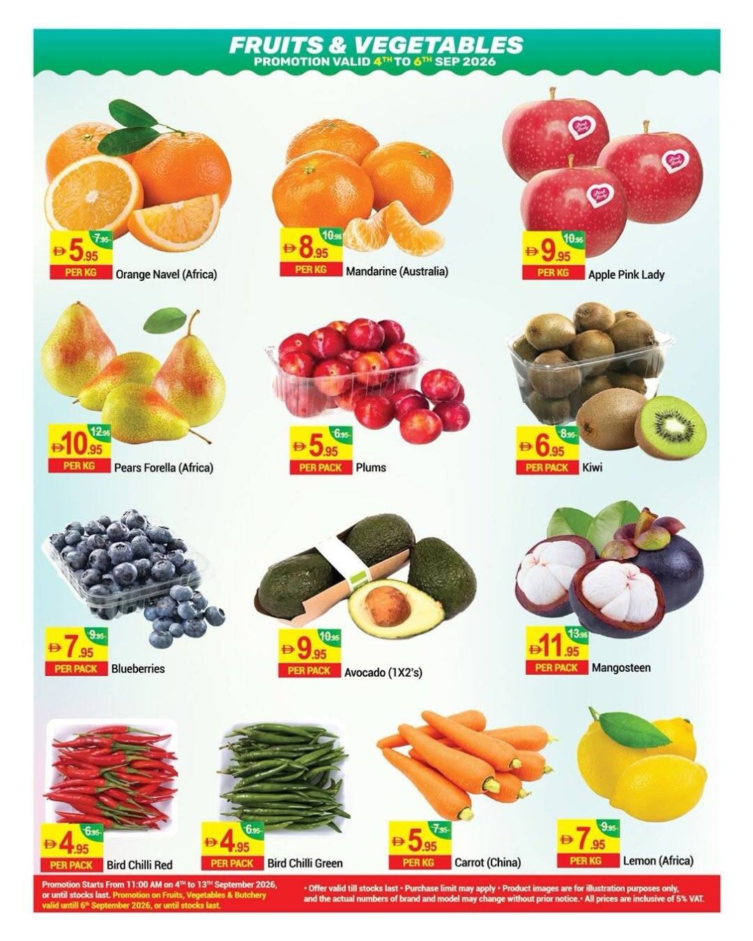 Fruits & Vegetables Deals