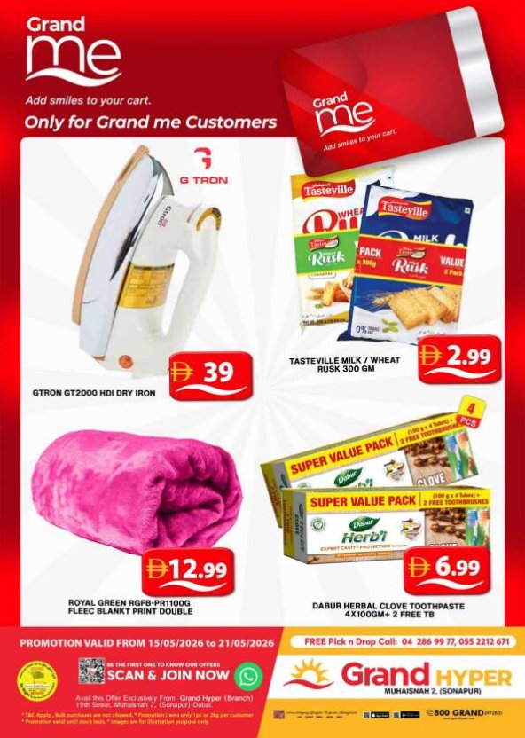 Grand Me Deals - Grand Hyper Muhaisnah
