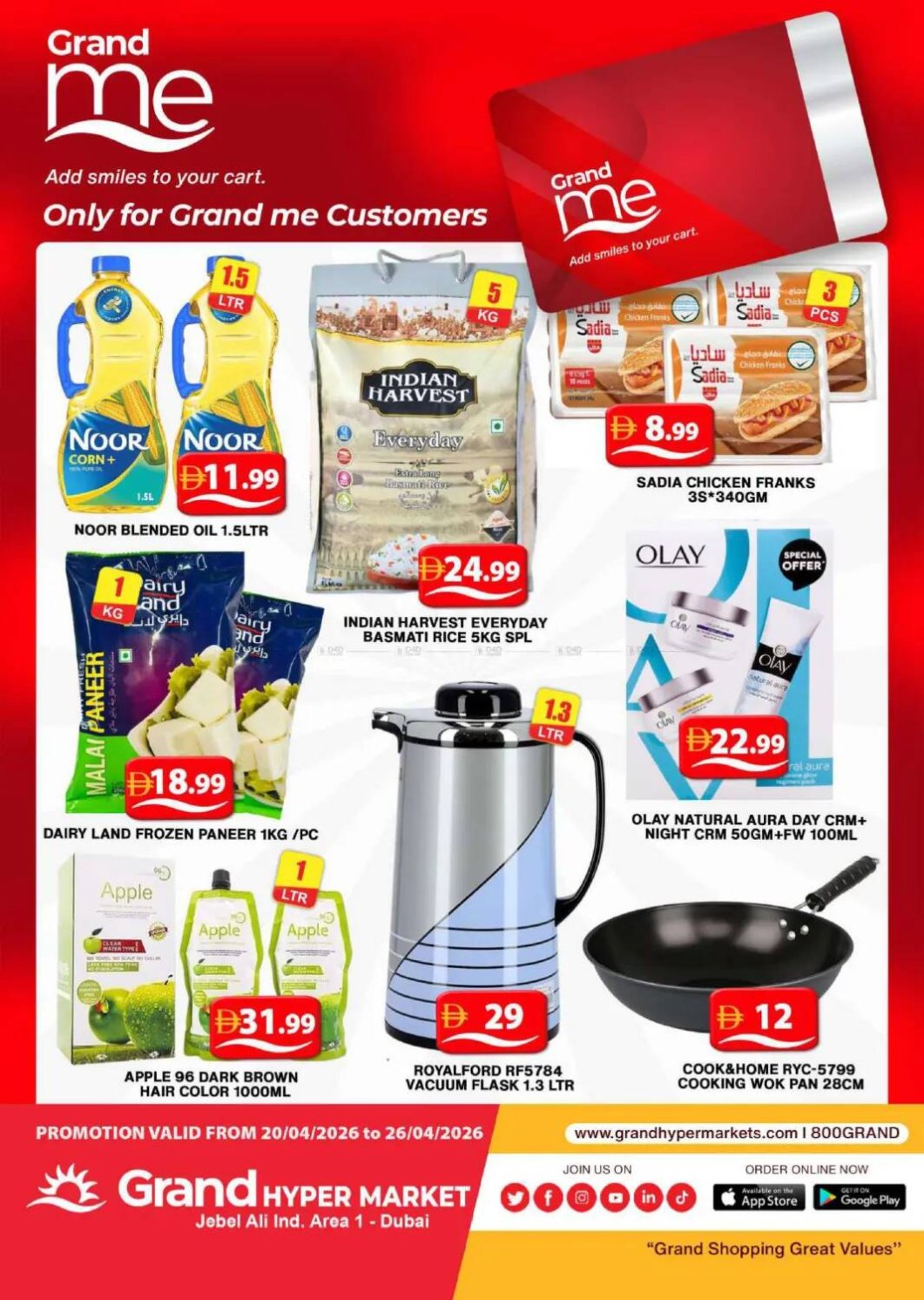 Grand Me Deals - Grand Hypermarket Jebel Ali