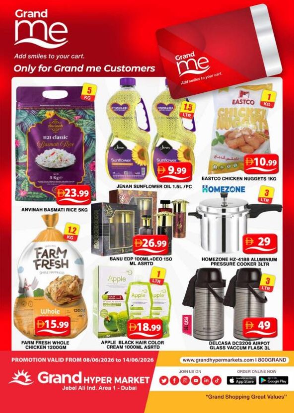 Grand Me Deals - Grand Hypermarket Jebel Ali