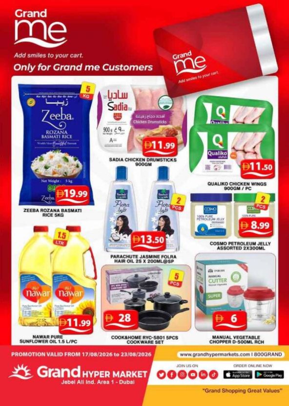 Grand Me Deals - Grand Hypermarket Jebel Ali