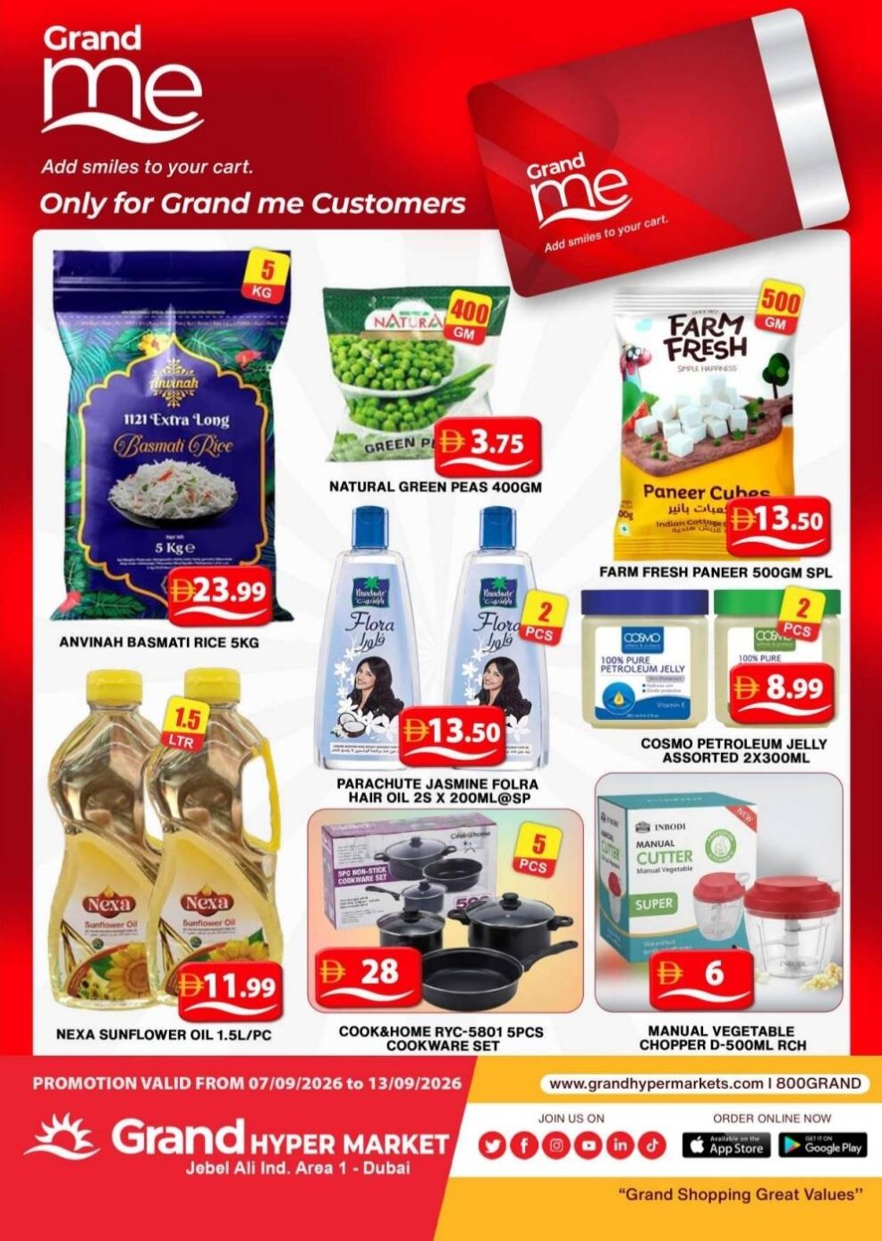 Grand Me Deals - Grand Hypermarket Jebel Ali
