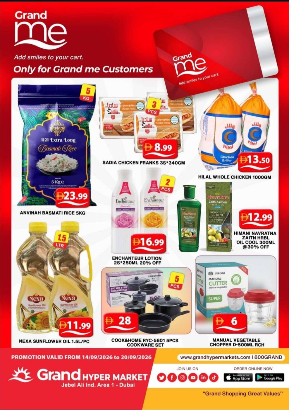 Grand Me Deals - Grand Hypermarket Jebel Ali