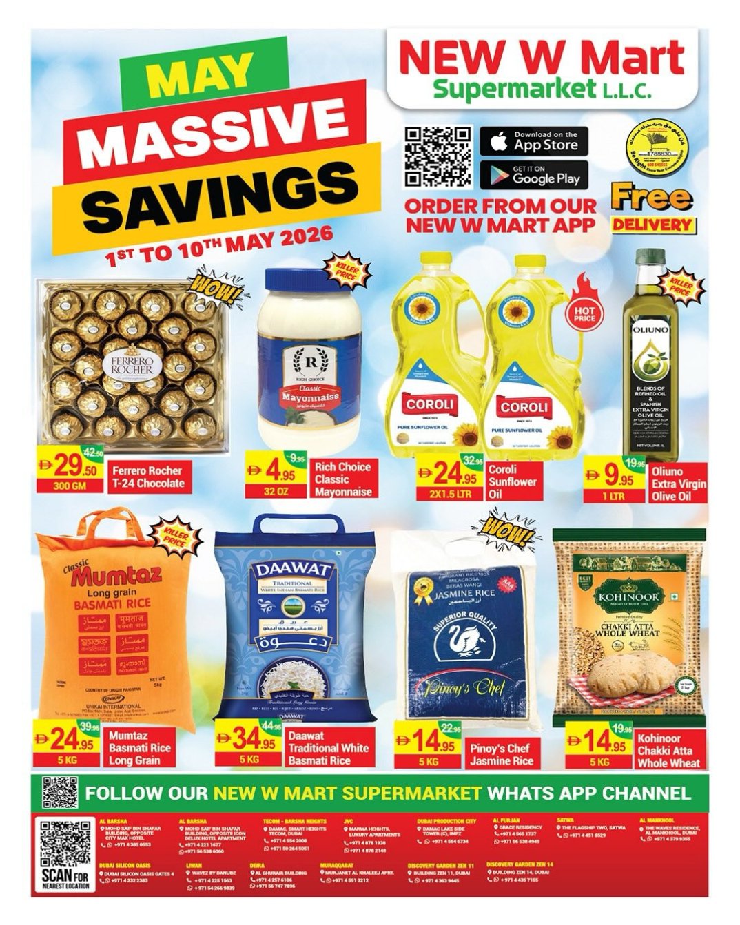 May Massive Savings