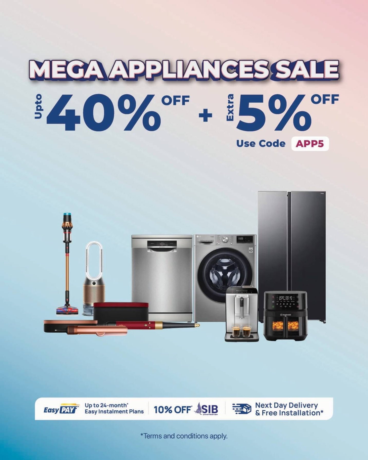 Mega Appliances Sale