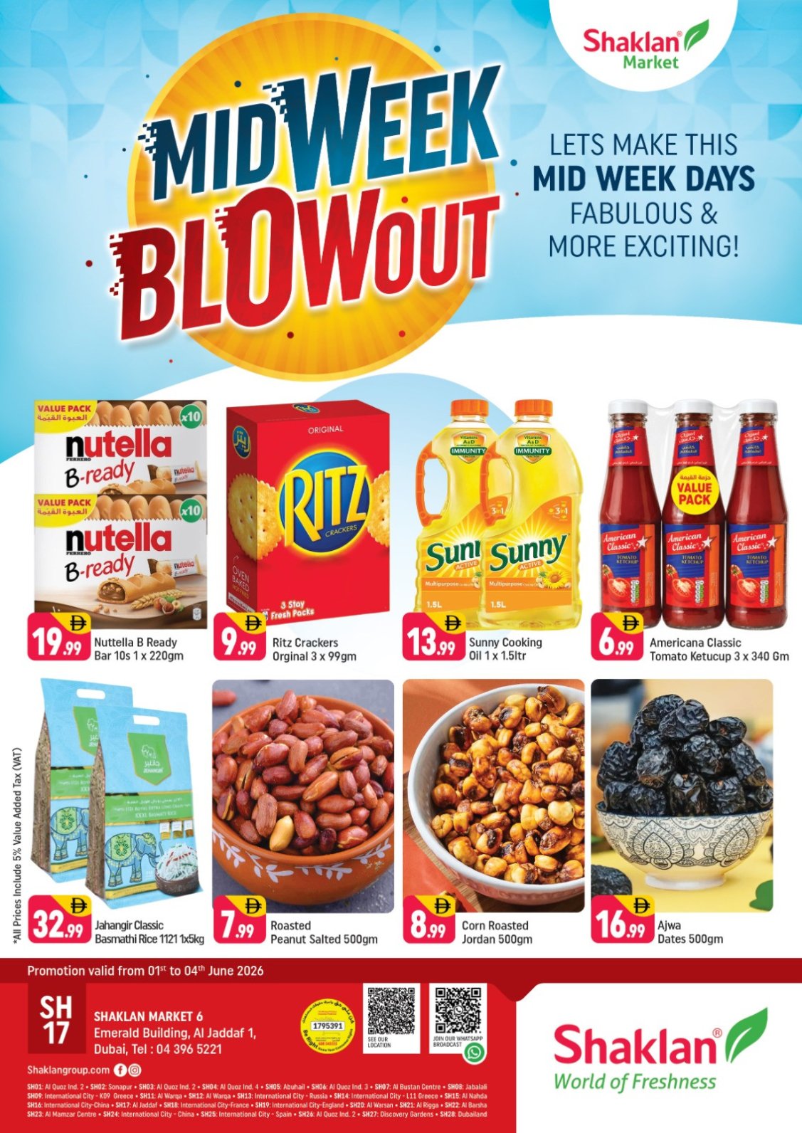 Midweek Blowout - Al Jaddaf 1, Dubai