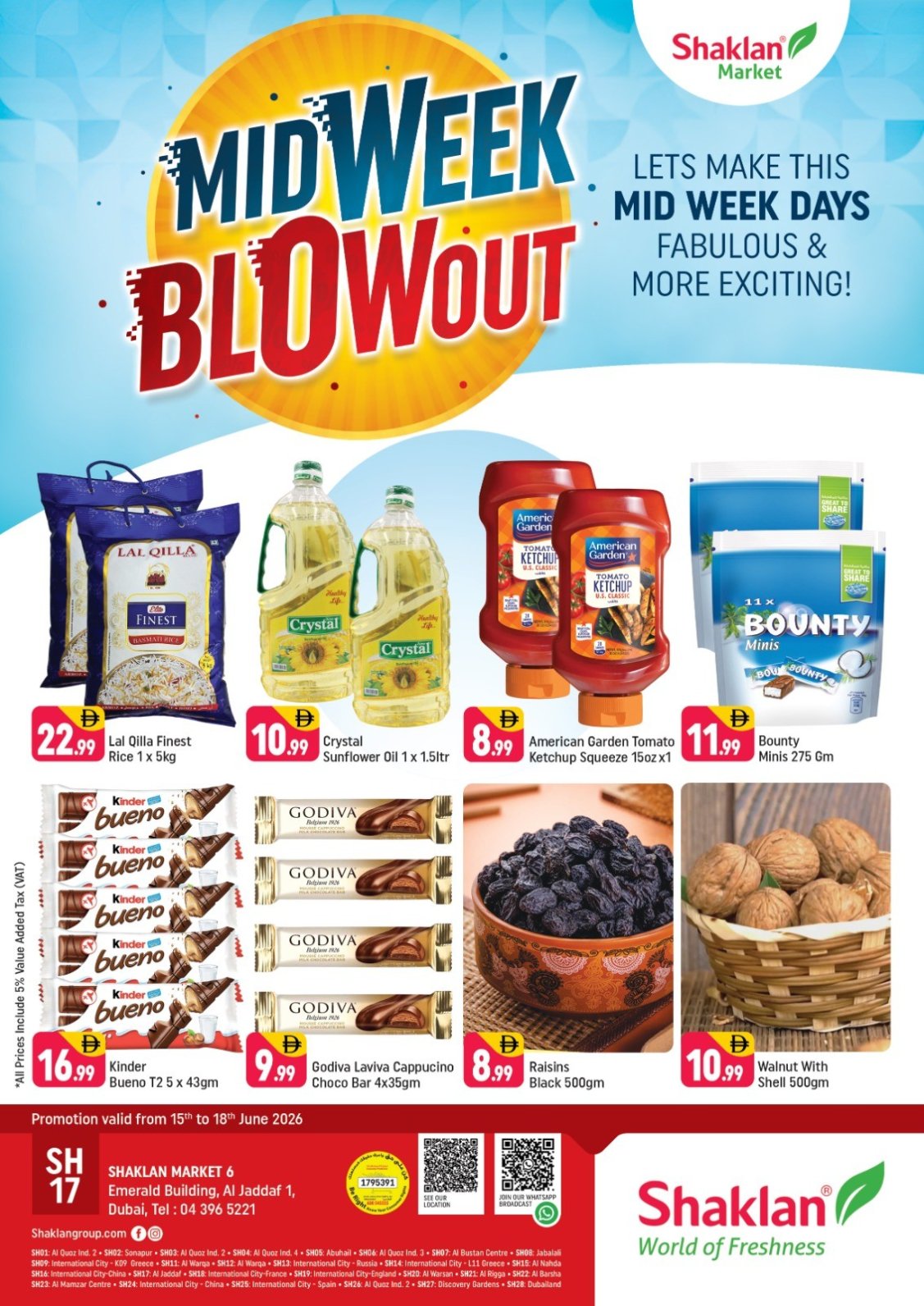 Midweek Blowout - Al Jaddaf 1, Dubai