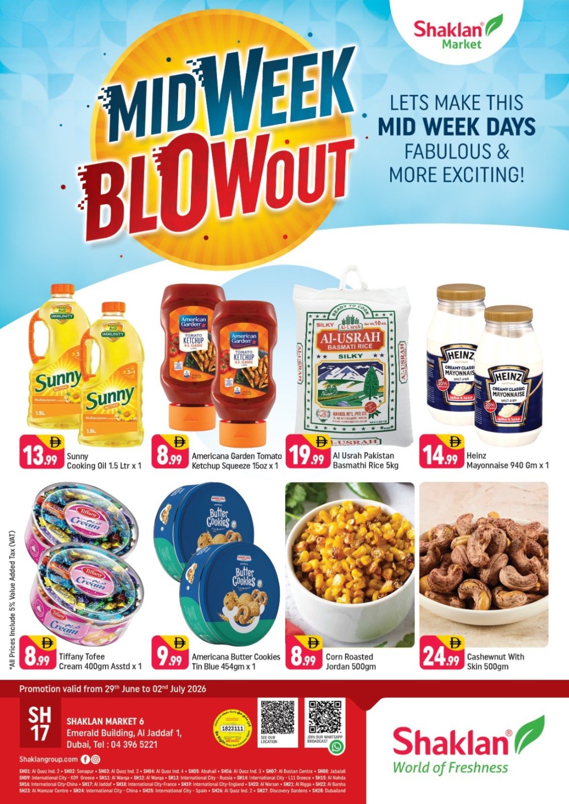 Midweek Blowout - Al Jaddaf 1, Dubai
