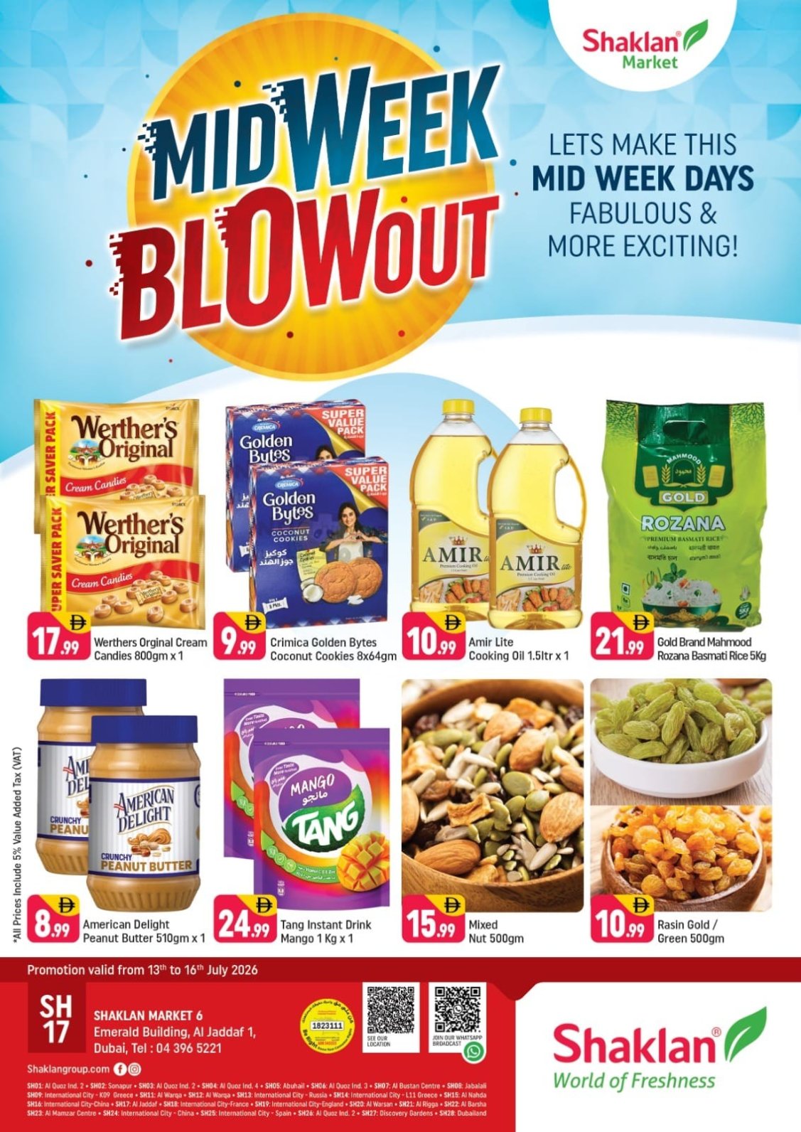 Midweek Blowout - Al Jaddaf 1, Dubai