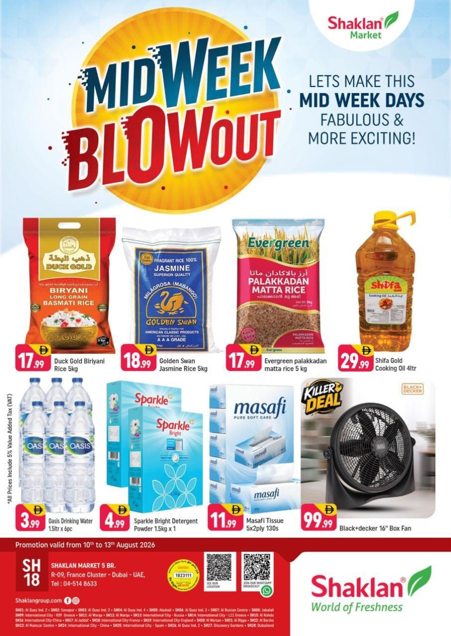 Midweek Blowout - R09, International City, France Cluster