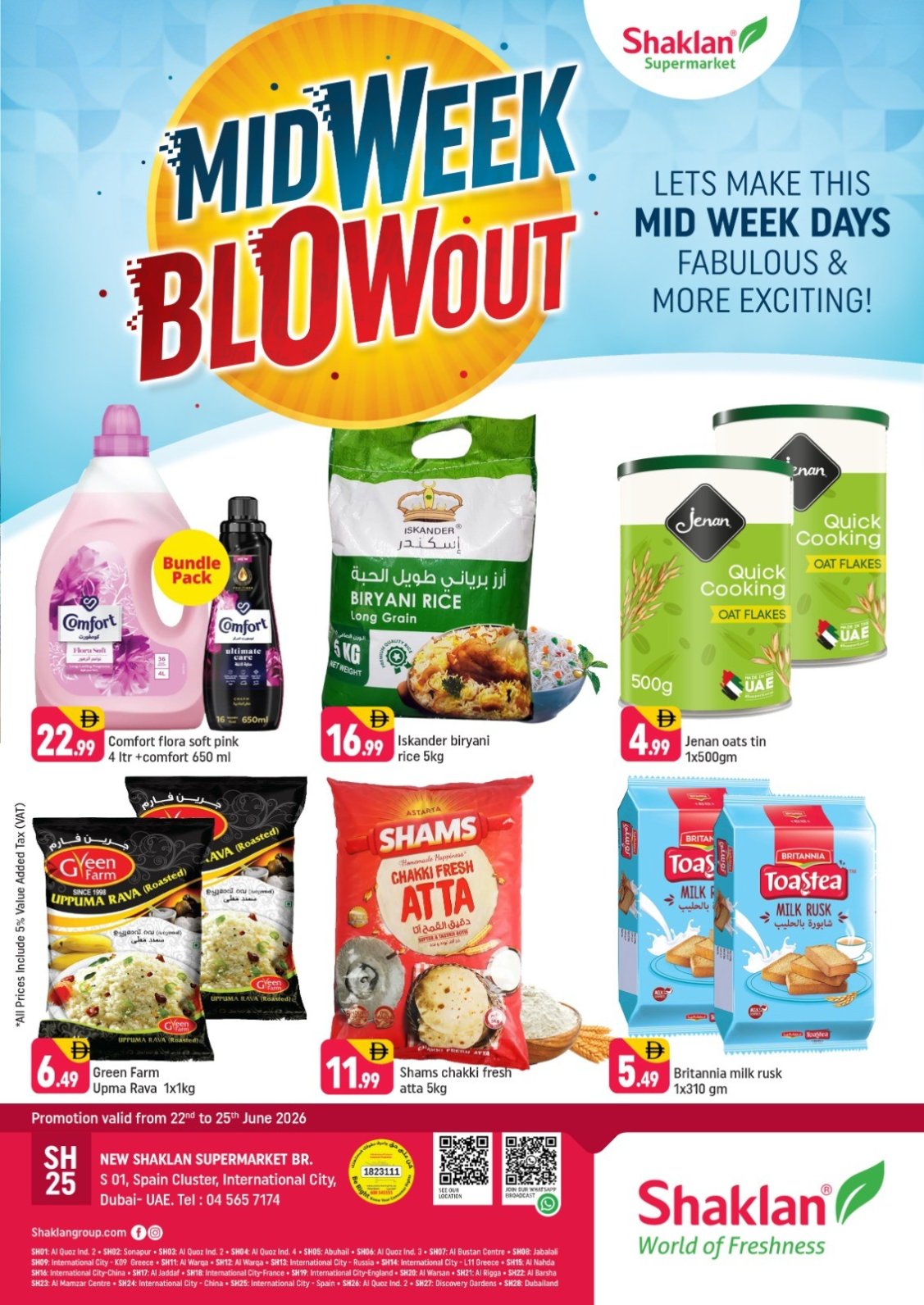 Midweek Blowout - S01, International City, Spain Cluster