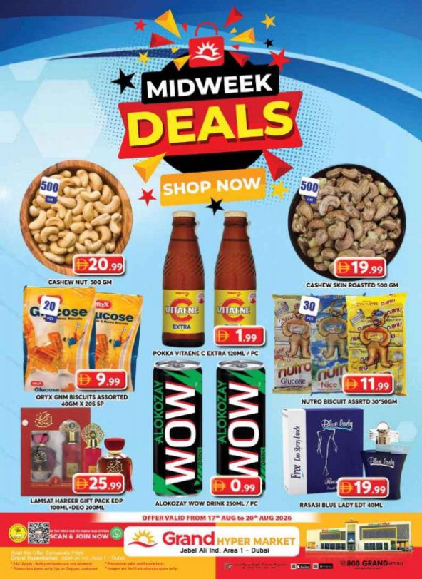 Midweek Deals - Grand Hypermarket Jebel Ali