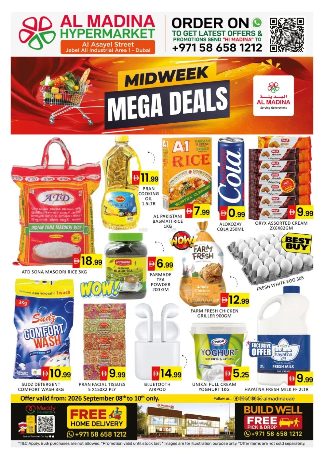 Midweek Mega Deals - Build Well, Dubai