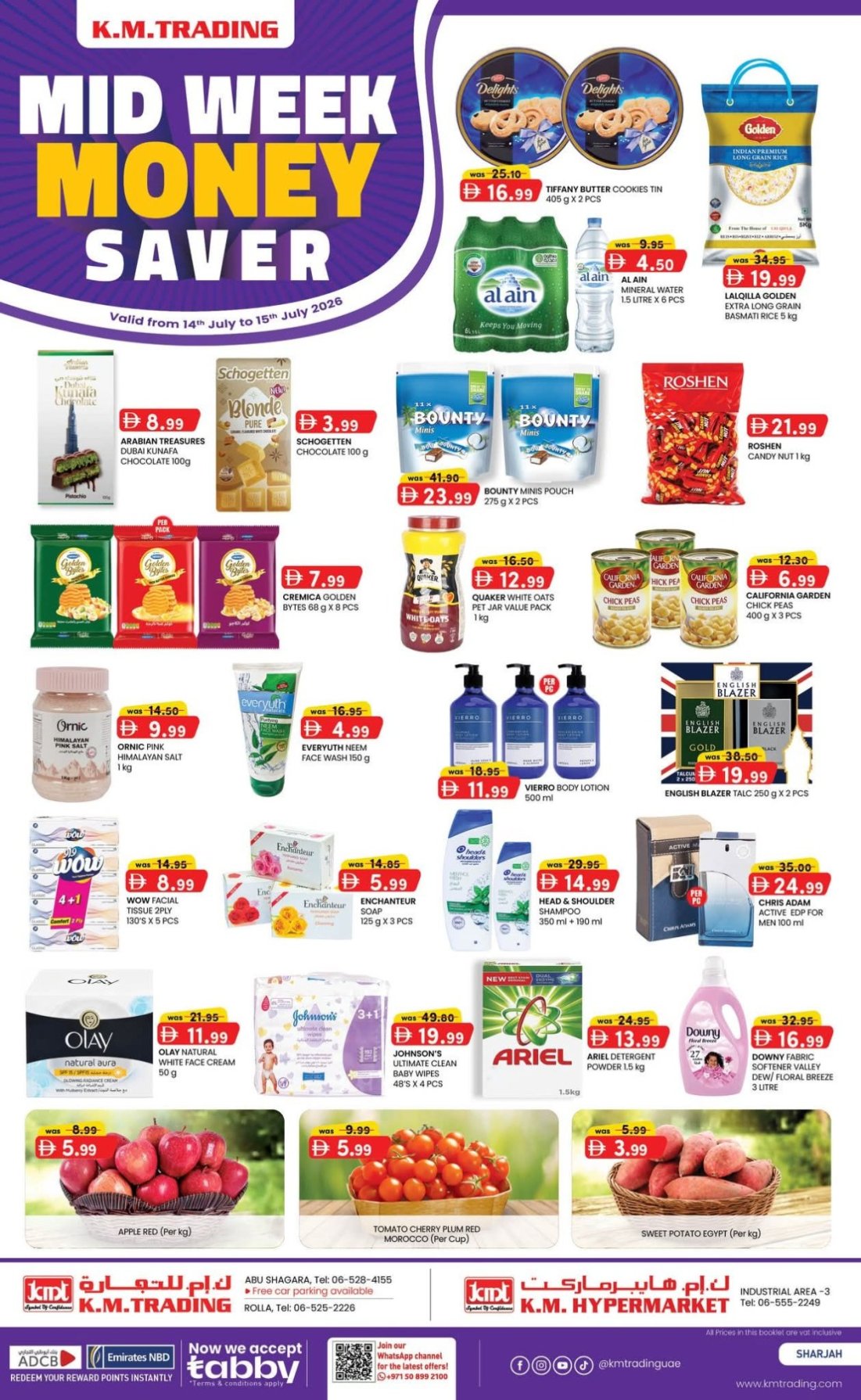 Midweek Money Saver - Sharjah