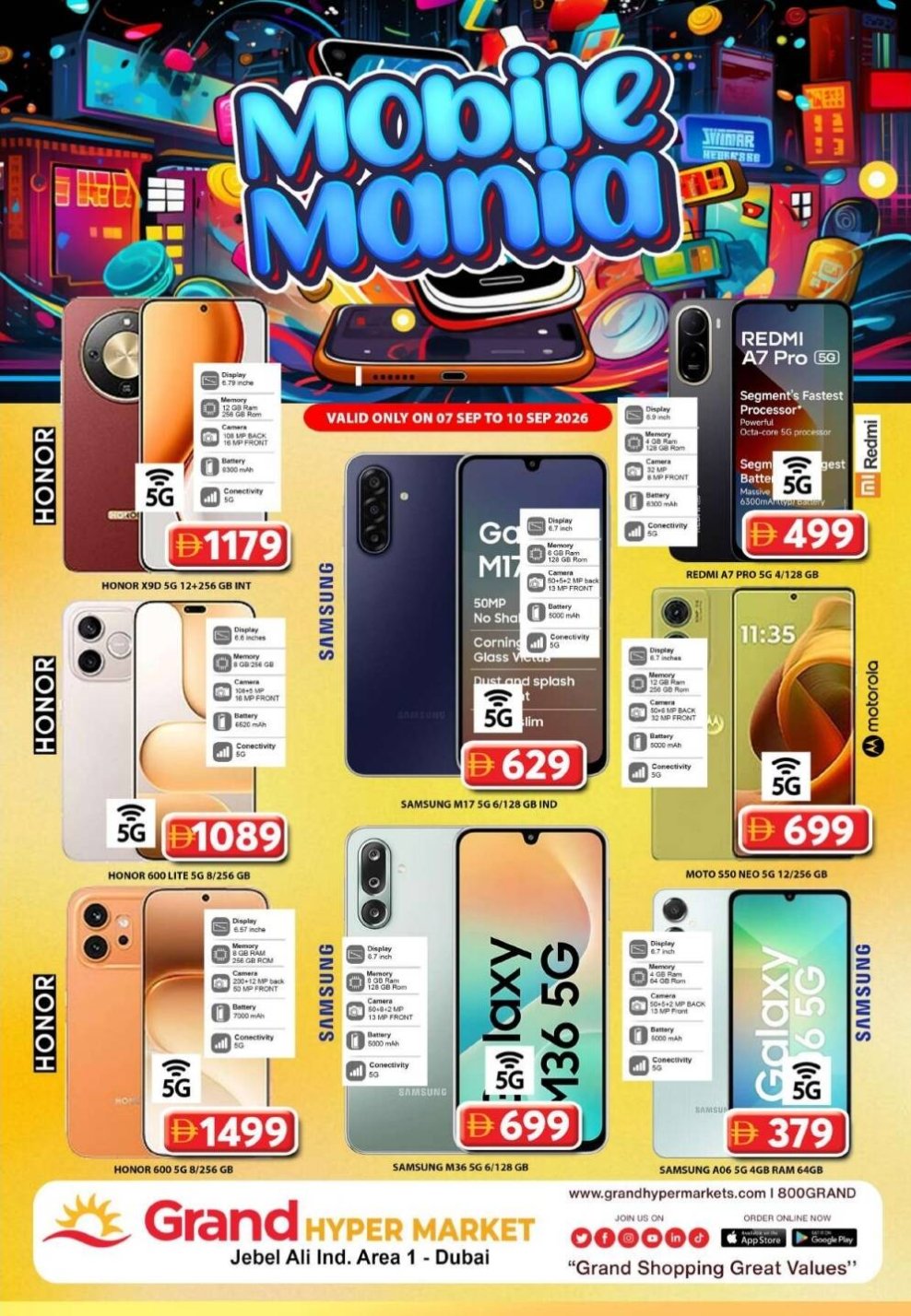 Mobile Mania - Grand Hypermarket Jebel Ali