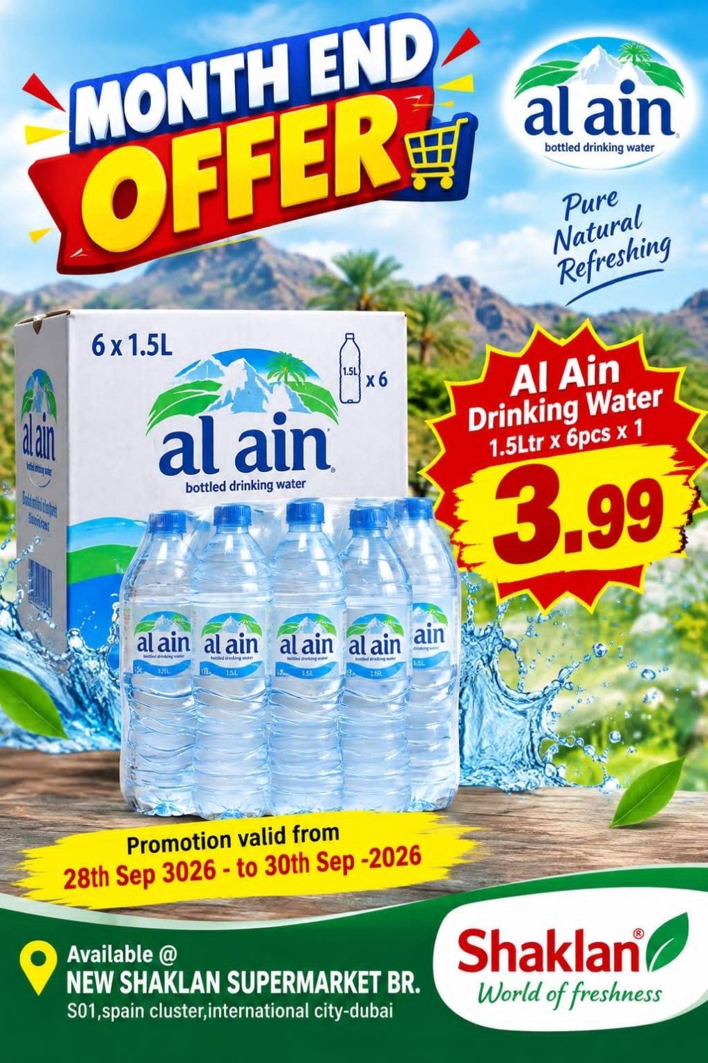 Month End Offer - S01, International City, Spain Cluster