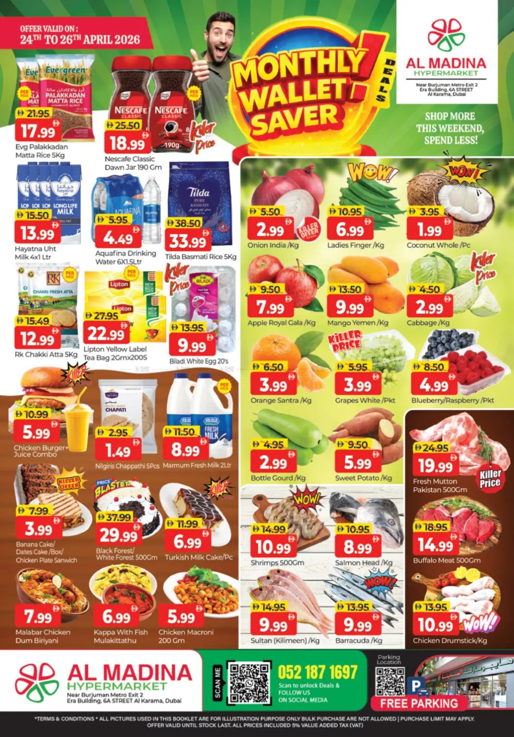 Monthly Wallet Saver - Karama, Dubai