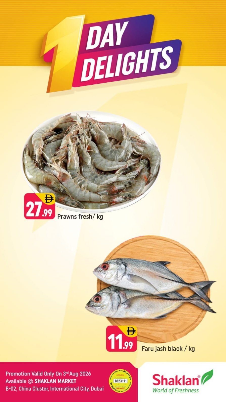 One Day Delights - B02 China Cluster, Dubai