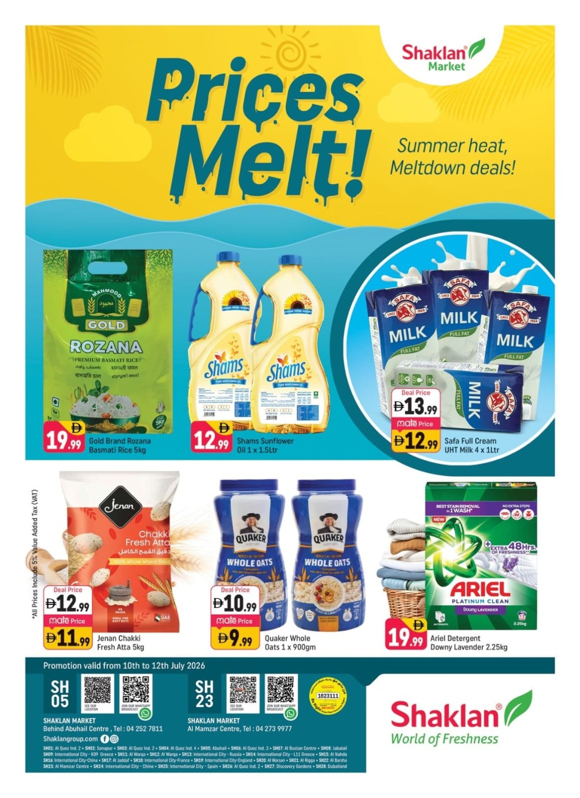 Price Melt - Behind Abu Hail Centre