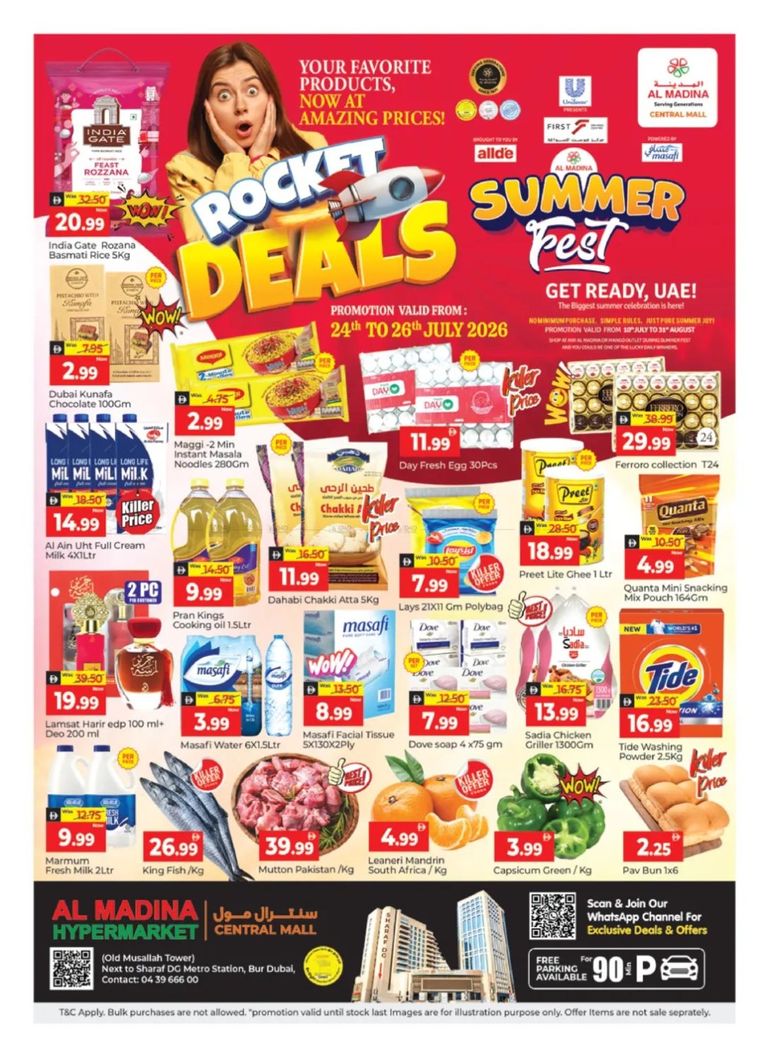 Rocket Deals - Central Mall, Dubai