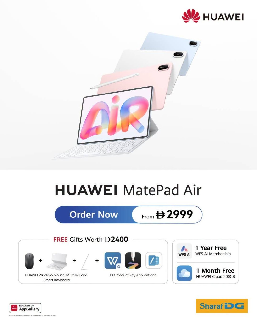 Sale On HUAWEI Mate Pad Air