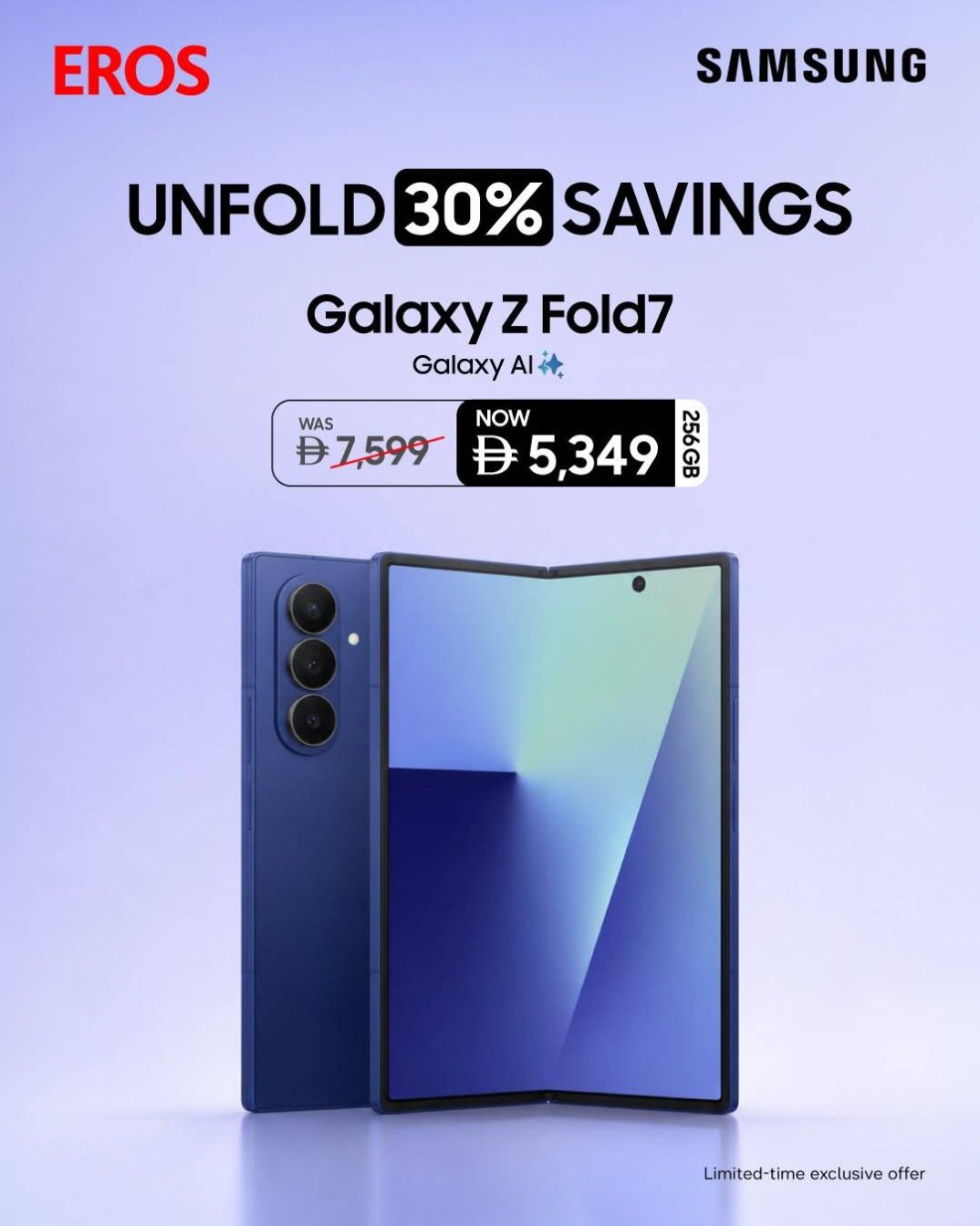 Sale On Samsung Galaxy Z Fold7