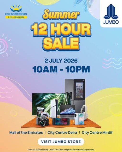 Summer 12 Hours Sale - Dubai