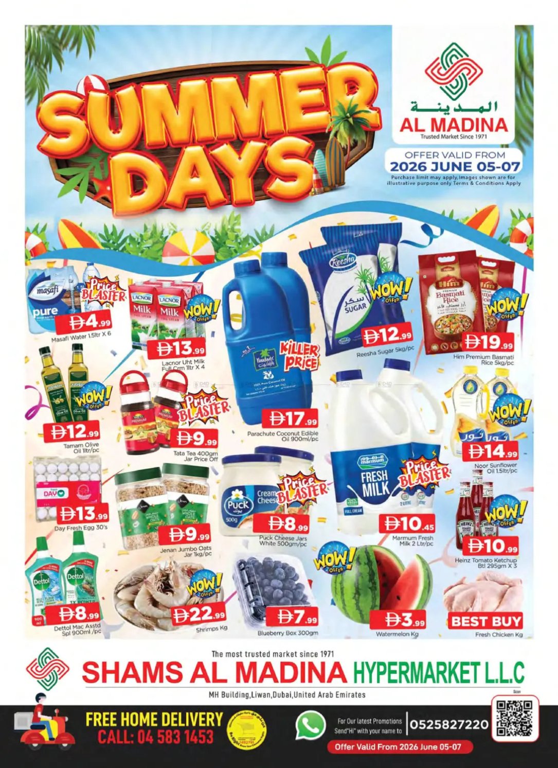 Summer Days - Shams Al Madina, Dubai