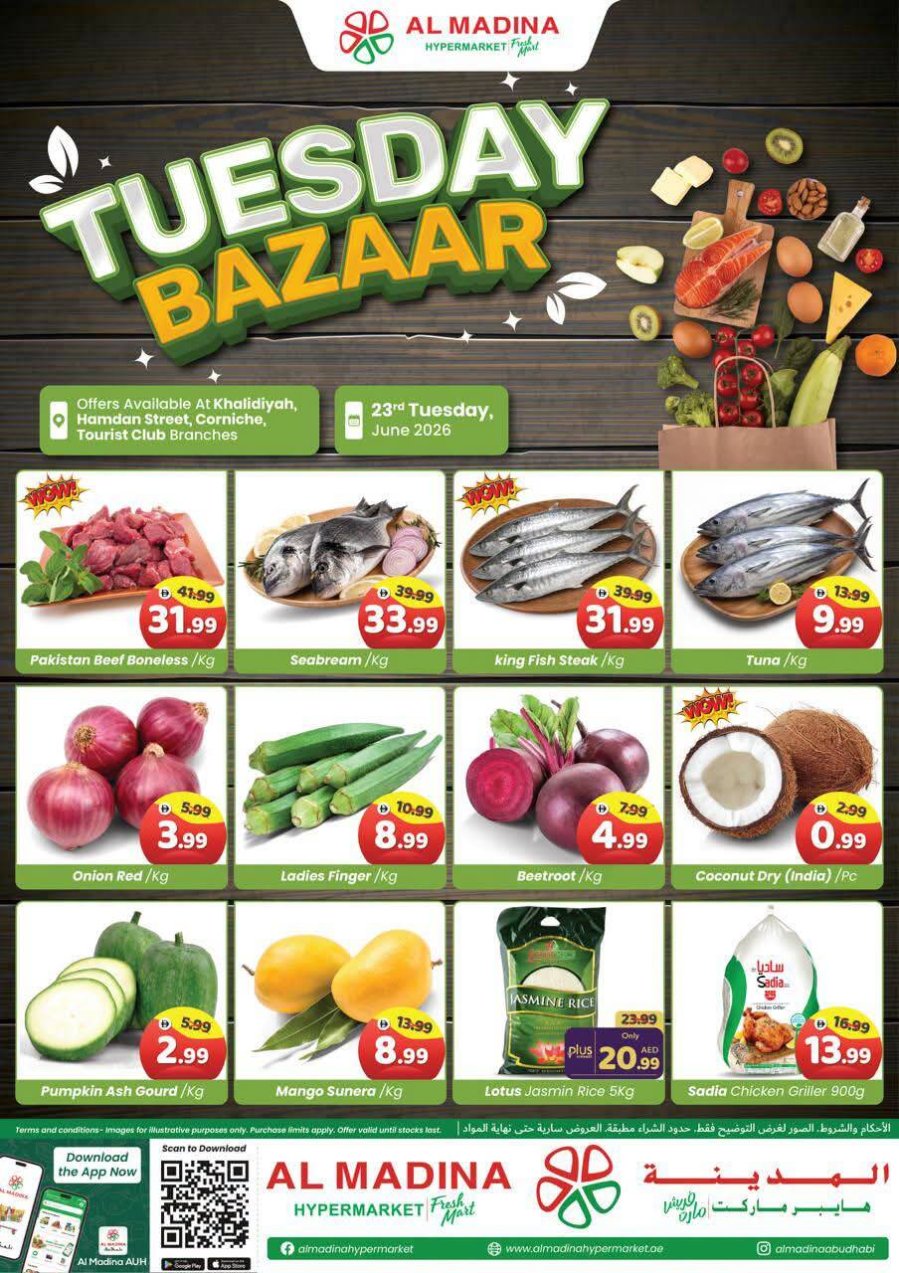 Tuesday Bazar - Hamdan Street & Khalifa City, Abu Dhabi