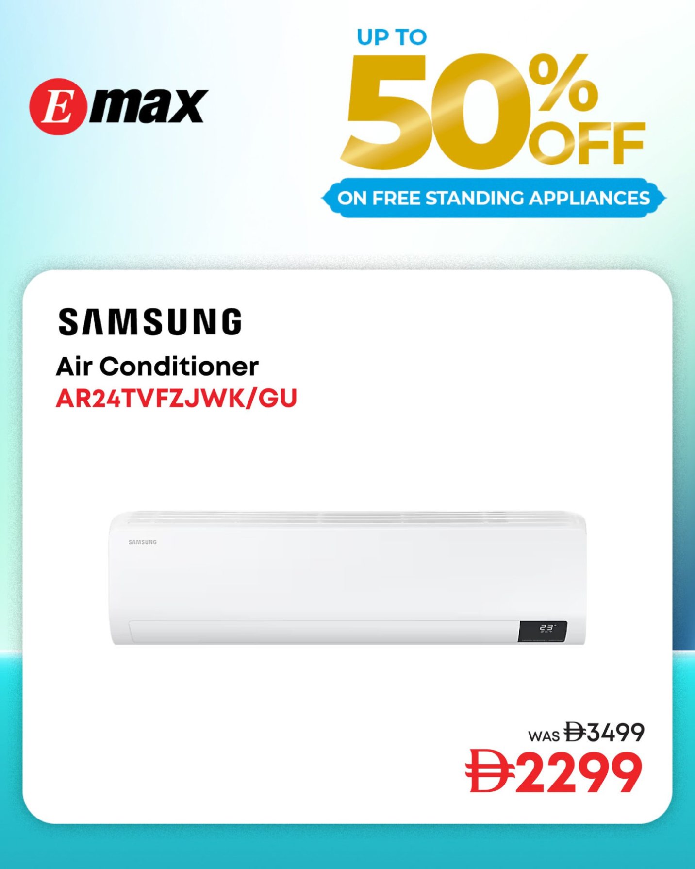 Up To 50% On Free Standing Appliances