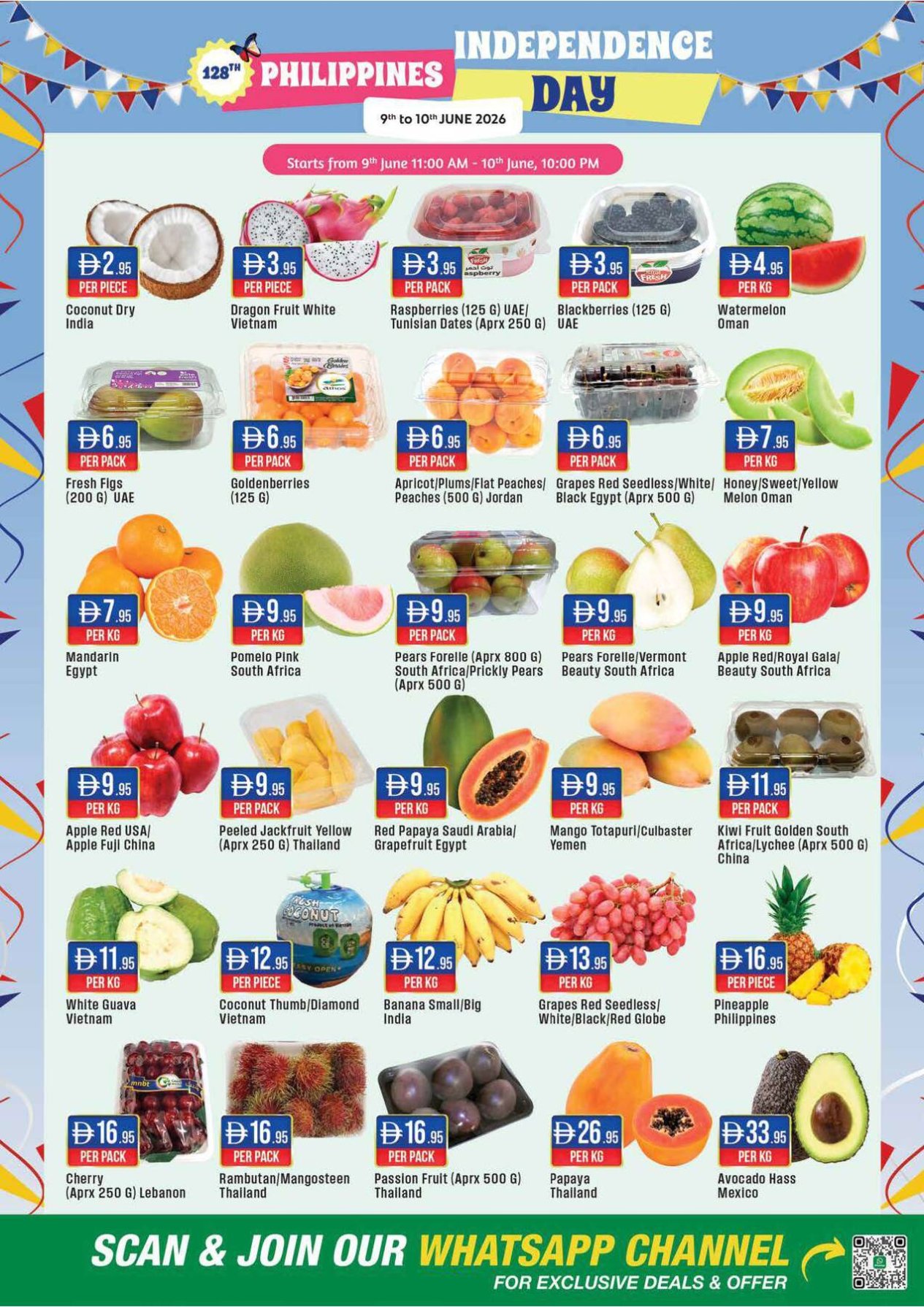 Vegetables & Fruits Sale