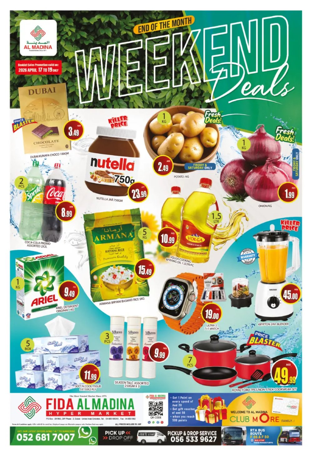 Weekend Deals - Fida Al Madina, Dubai