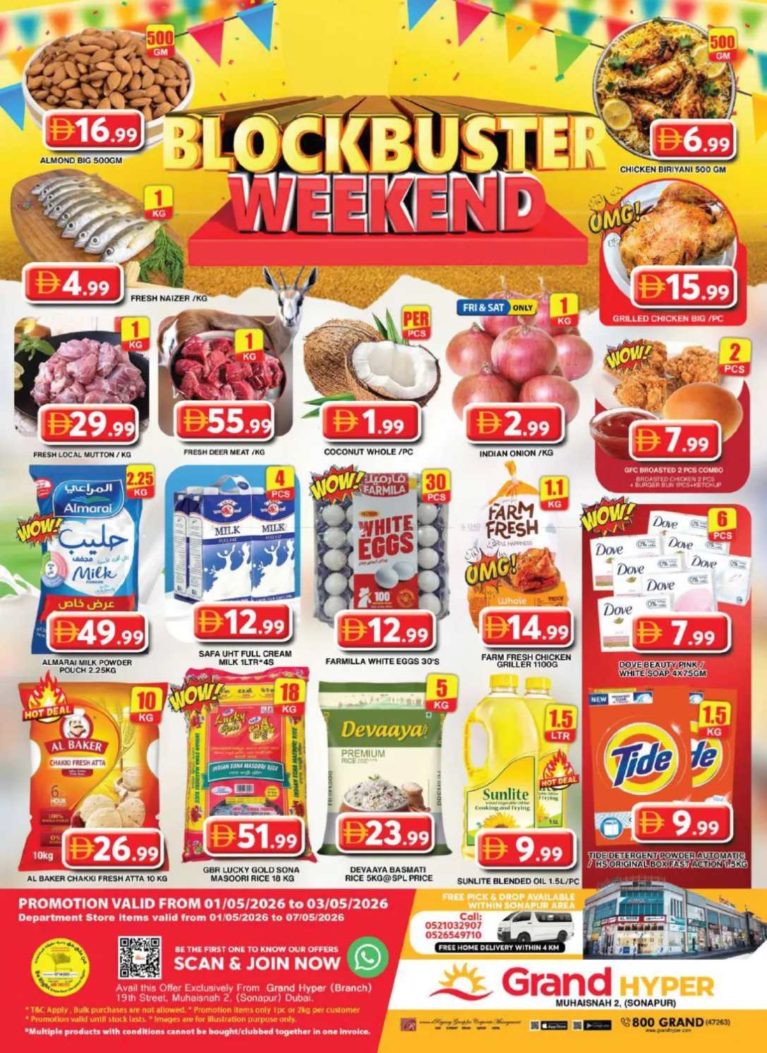 Weekend Deals - Grand Hyper Muhaisnah