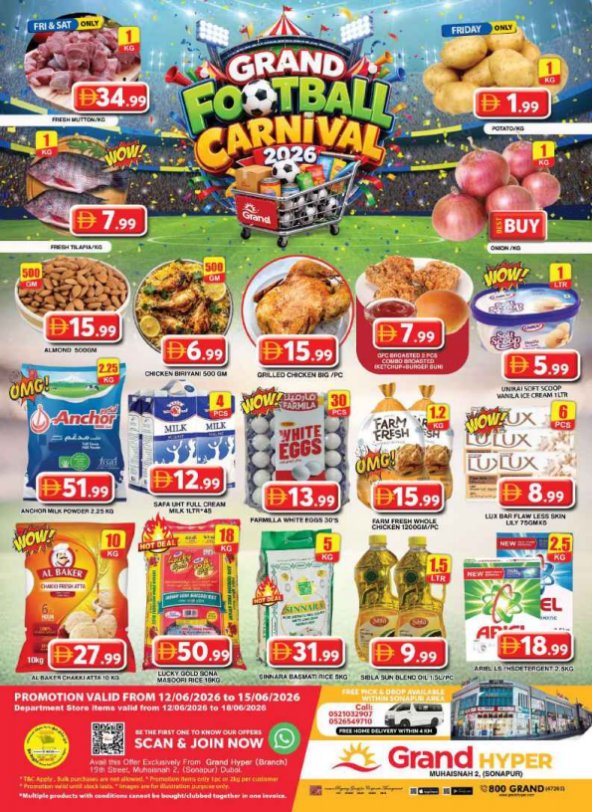 Weekend Deals - Grand Hyper Muhaisnah
