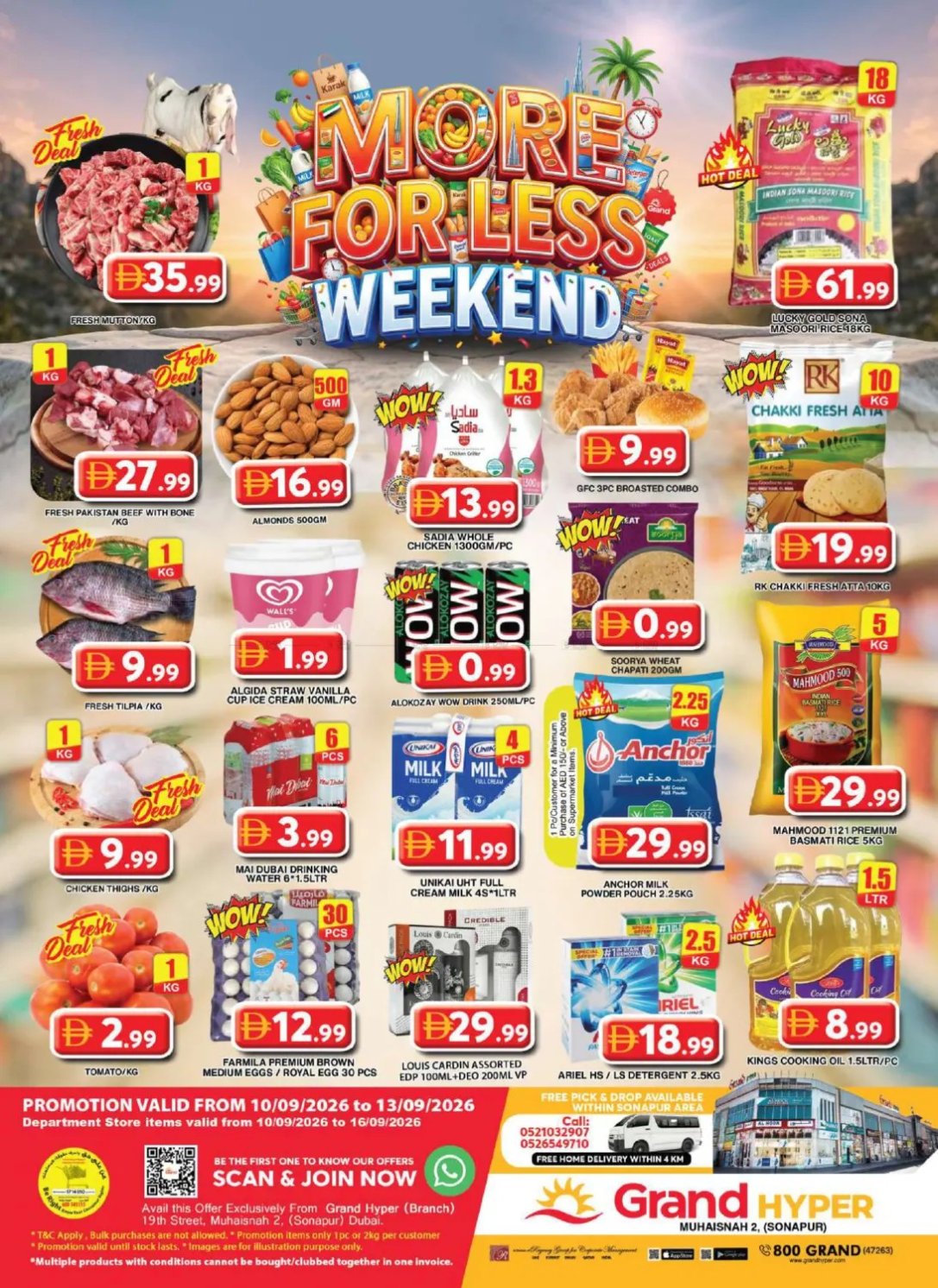 Weekend Deals - Grand Hyper Muhaisnah