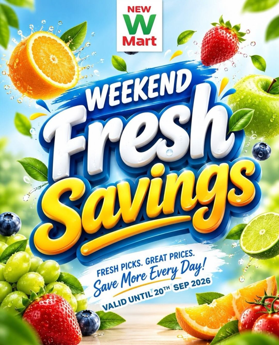 Weekend Fresh Savings