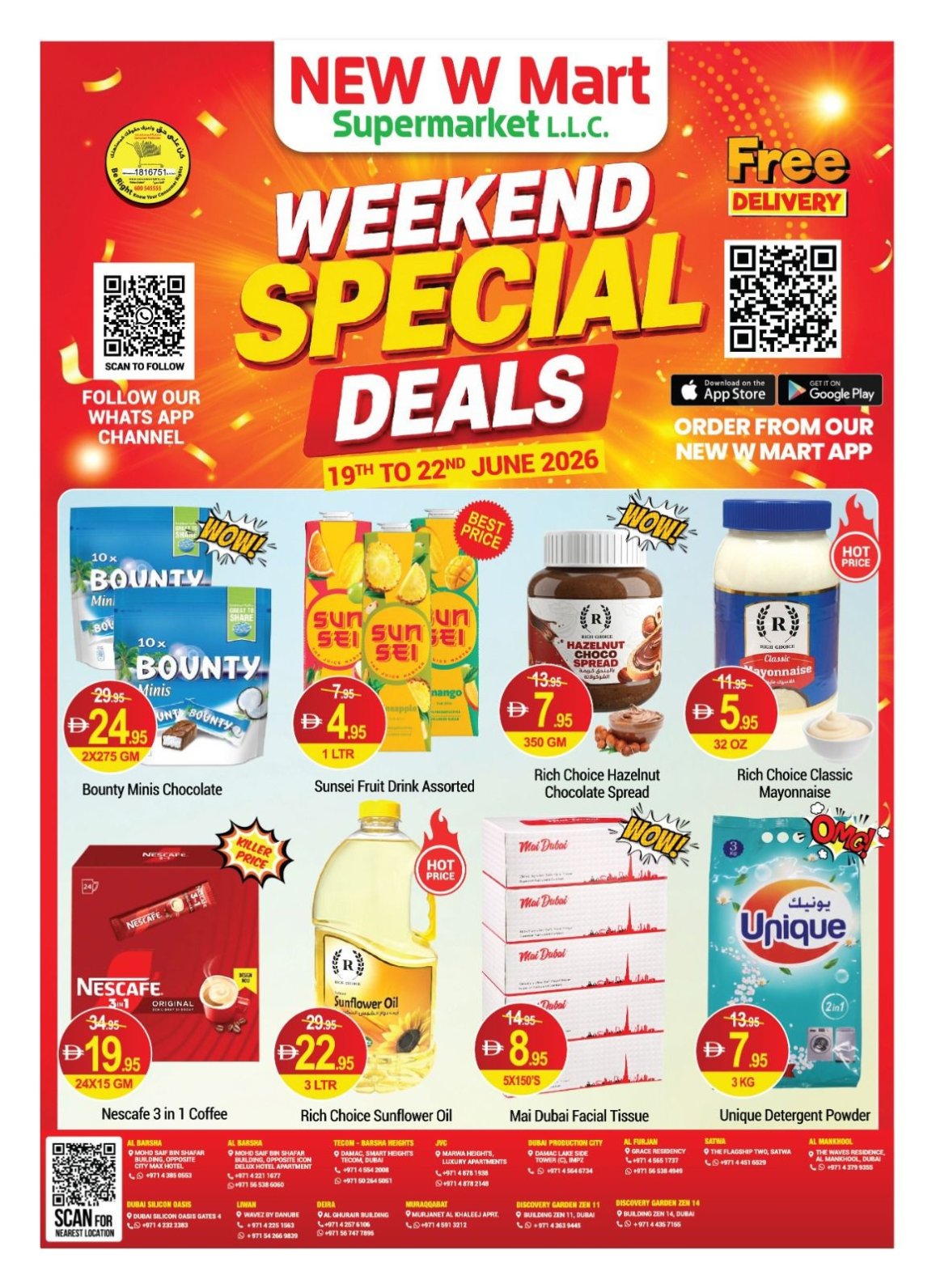 Weekend Special Deals