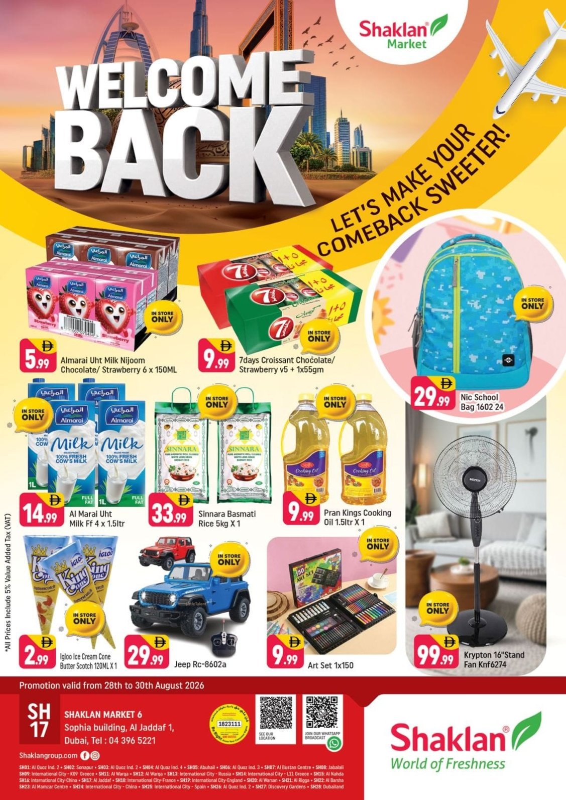Welcome Back - Al Jaddaf 1, Dubai